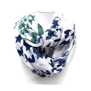 Houndstooth Chevron Ladies Infinity Scarf